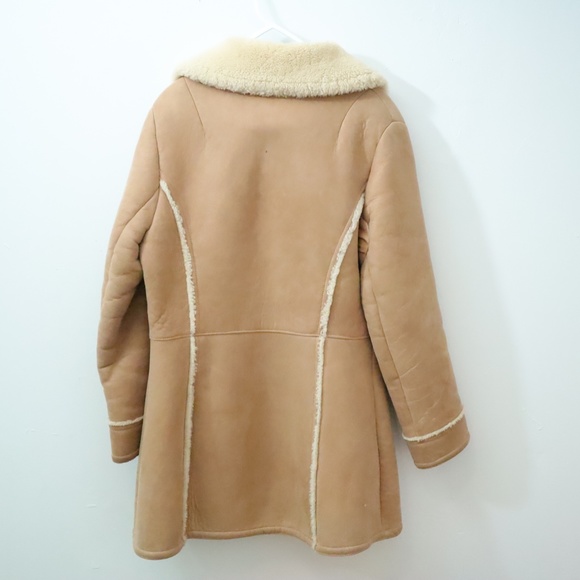 Vintage Penny Lane style Warm Afghan Coat / Eddie Bauer Women's S-M - Picture 7 of 10